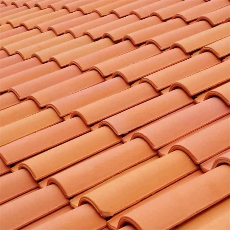Rubber Slate Tiles Resin Glazed Blue Clay Roof Tile