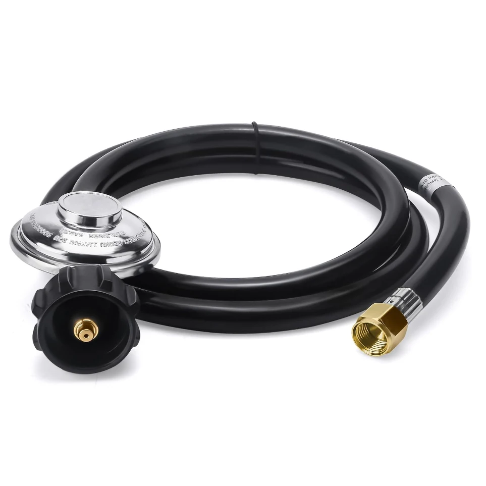 3 Ft Propane Regulator Low pressure gas regulator  with hose