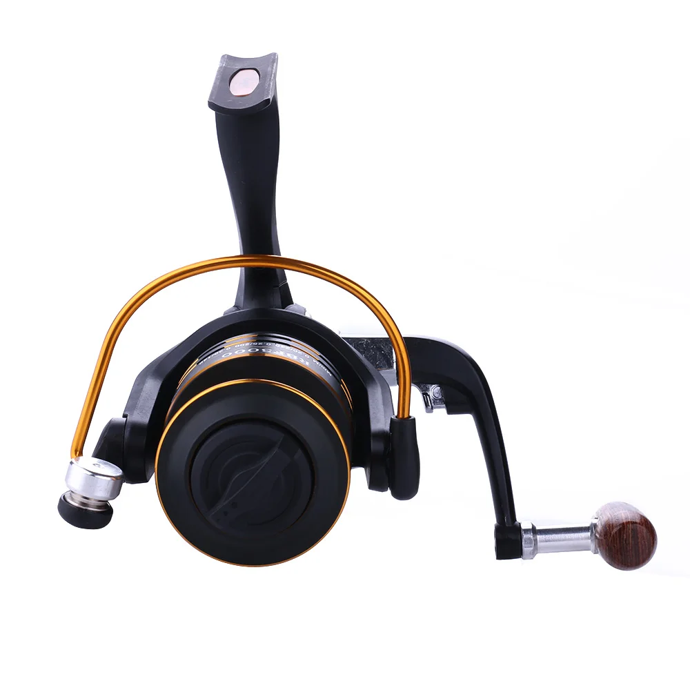 one plus one high quality Spining fishing reels big rolls bait metal fly reel