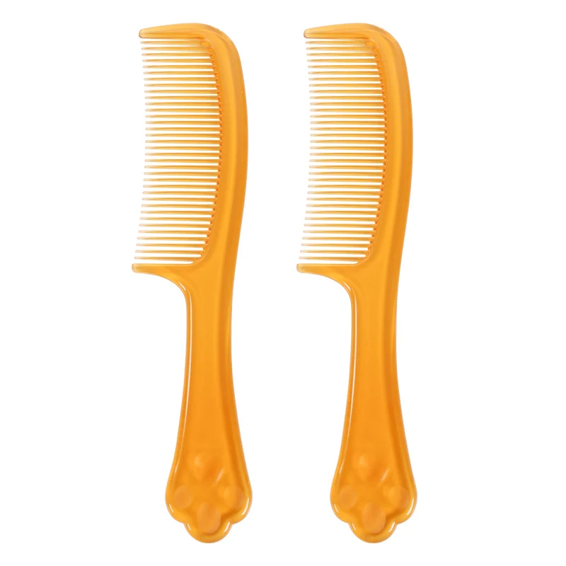 Wholesale Professional Salon Hair Styling Plastic Parting Hair Combs Custom Logo Heat Resistant For Barber Hair Cutting