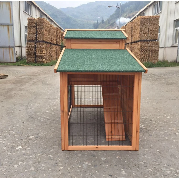 SDR030 Wooden Rabbit Hutch automatic rabbit cages big rabbit hutch is the tray