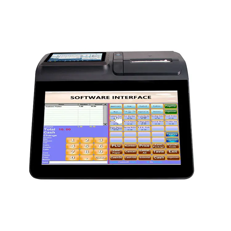 wholesale price11.6 inch pos software and hardware for retail system