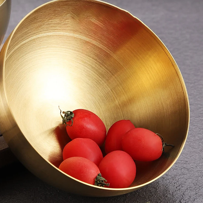 Korea Stainless Steel 304 Large Capacity Stackable Dishwasher  Mixing Salad Cooking Bowl Sets