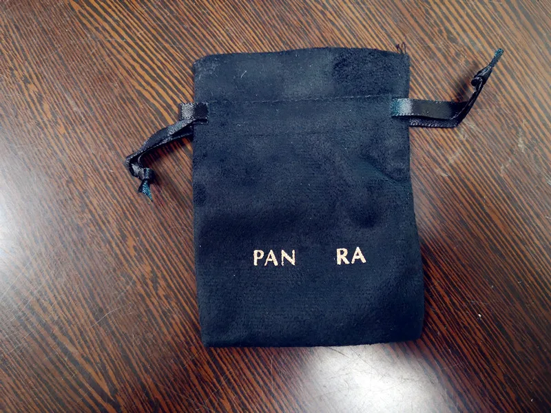 
Wholesale bracelet cloth bag fit for pandora charm pouch white bag 