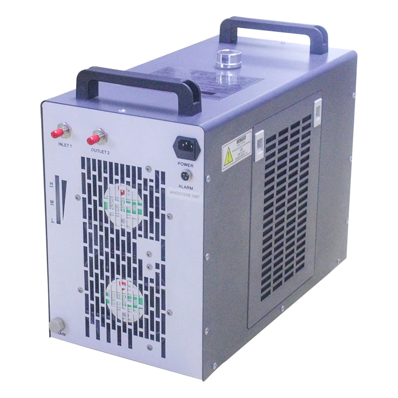 water chilling machine 6L 1490w CW5200 water chiller for co2 laser fiber laser welding