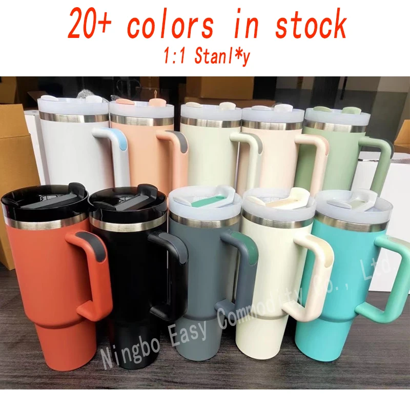 The Big Grip Travel Quencher Tumbler 40oz Vacuum Insulated Reusable with Stronghold Lid