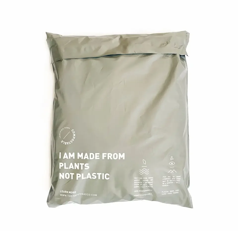 High Quality Recyclable Compostable Mailer Large Hot Sale Black Eco Friendly Poly Mailers Compostable Mailer Mailing Bag