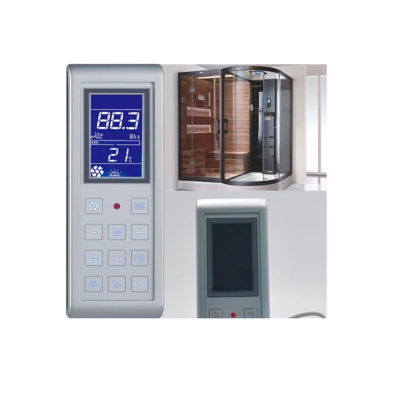 CE approved steam shower room computer control panel system KL-801 for steam room 3KW generatoring engine machine