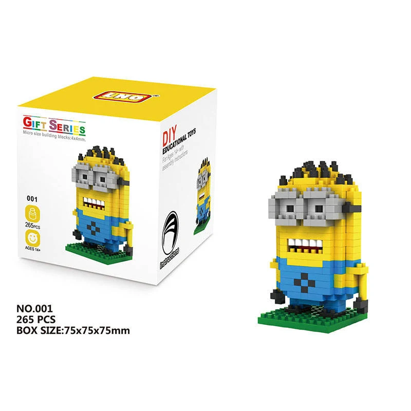 Hot Selling Kids Creative Educational Toys Mini Building Blocks Figures