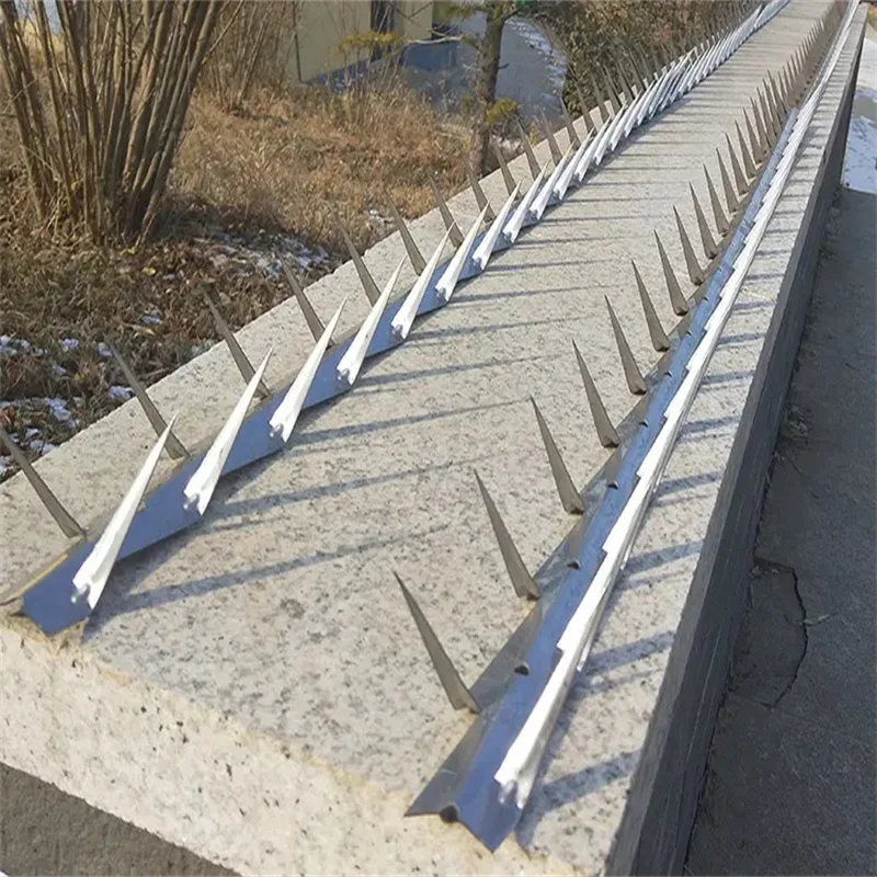 Factory supply high quality New Design Big Size Galvanized Anti-Climb Razor Wall Spikes For Security