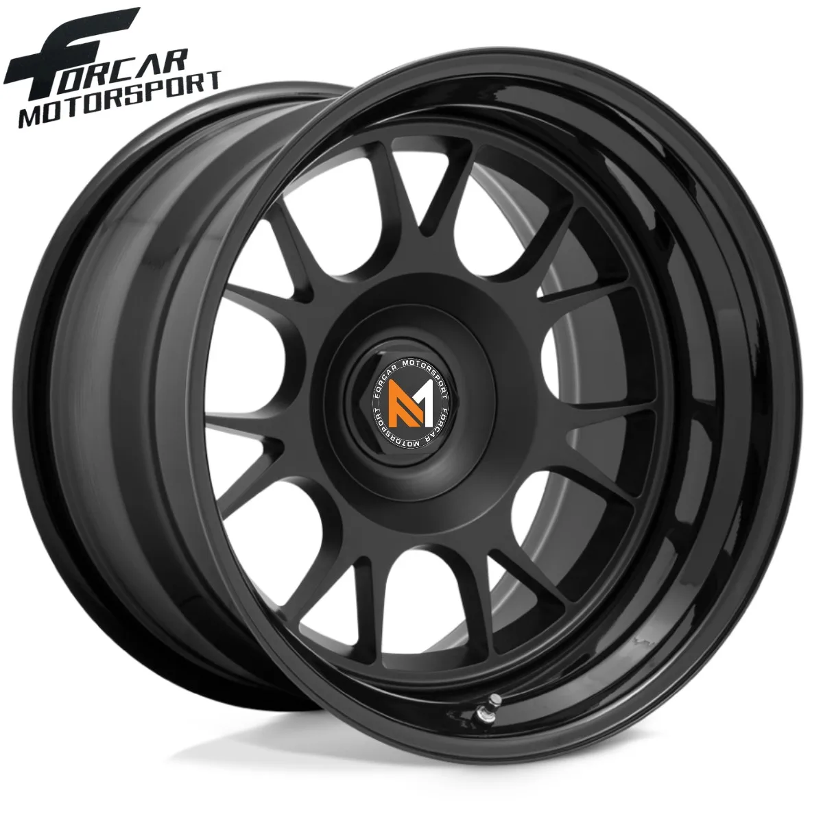 Forcar 17 18 19 Inch Deep Lip Black Passenger Car Made in China High Quality Factory Price Forged Wheel