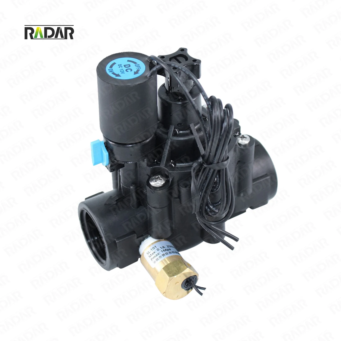 RDH076 3/4 дюймов NC ирригационный электромагнитный клапан 220 В 12 24 DC фиксатор системы капельного орошения электрическая гидравлическая ферма