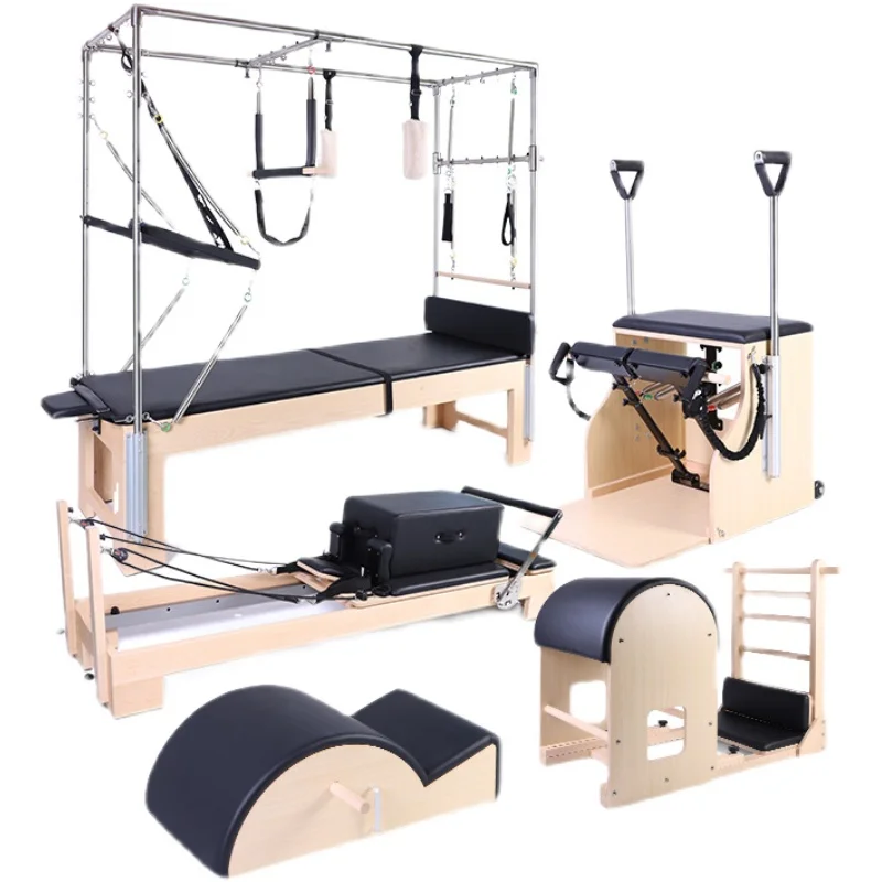 Home aluminum pilates reformer bed machine fitness cadillac equipment sports gym body balance pilates aluminium reformer