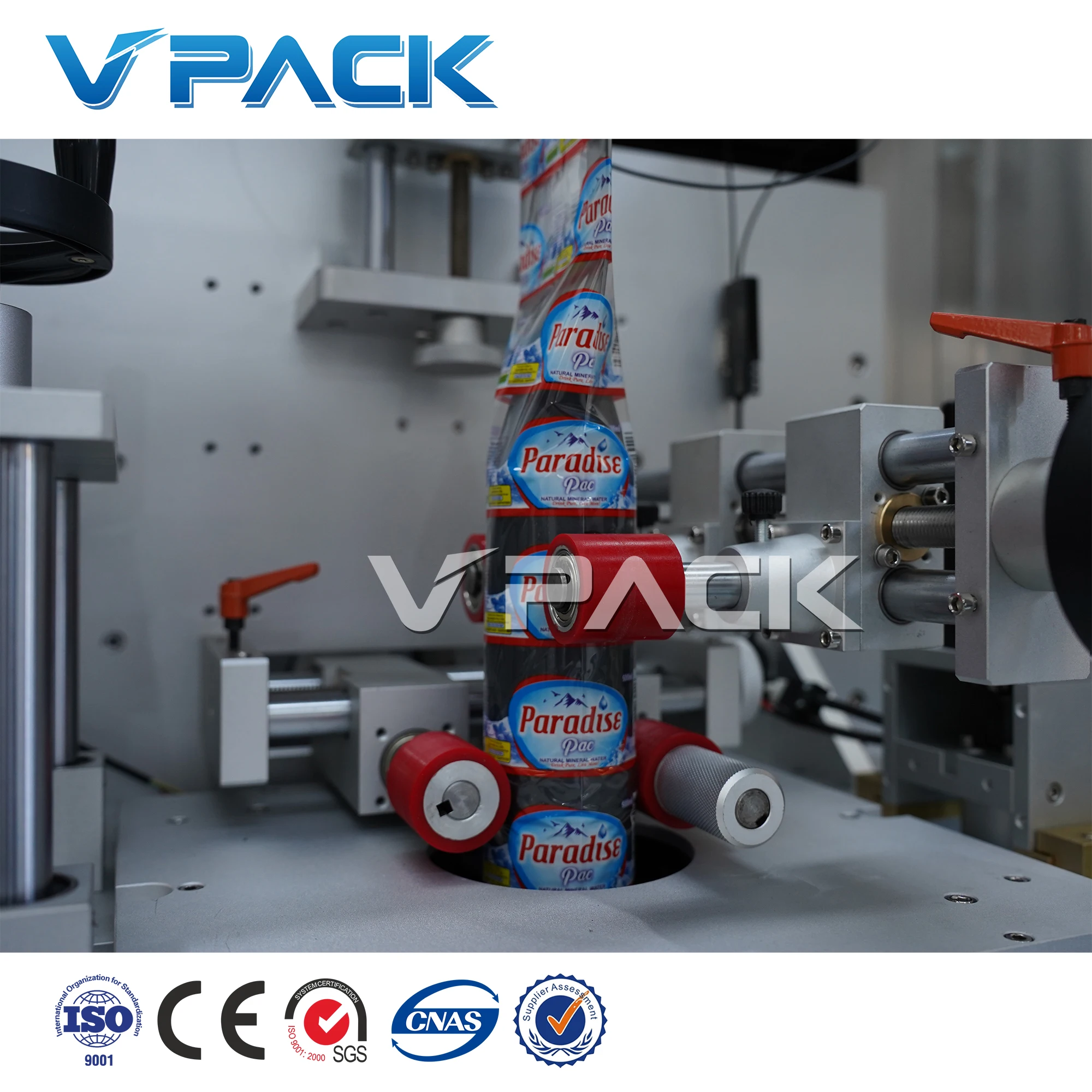 5 Gallon Barrel Mouth Neck Labeling Machine Automatic High precision Exquisite appearance Good quality cheap industrial machine