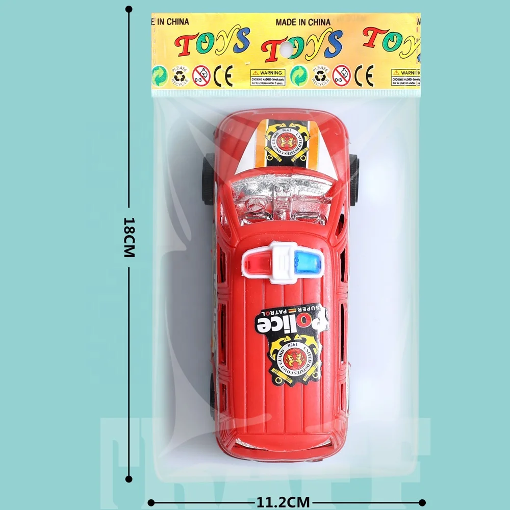 Wholesale Oem Mini plastics police Pull Back car toys