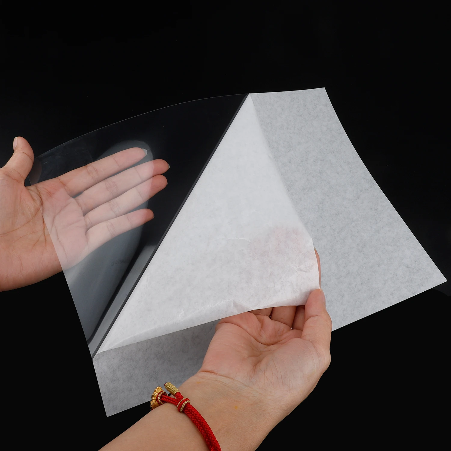 Оптовая продажа прозрачная бумажная наклейка для струйной печати A3 A4 Washi Прозрачная Клейкая Бумажная