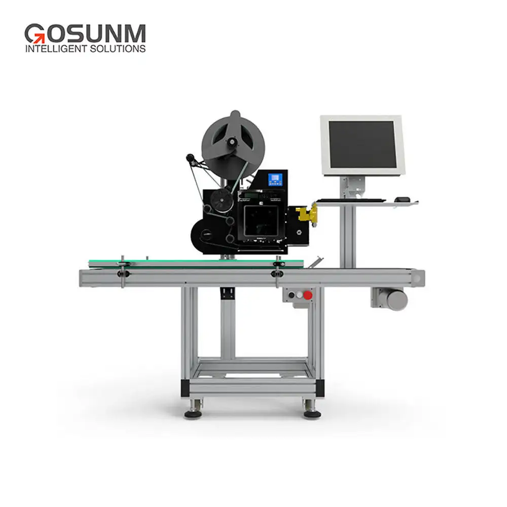 Factory Professional High Speed Printing Labeling Machine Customized Multi-angle Corner Labeling Machine