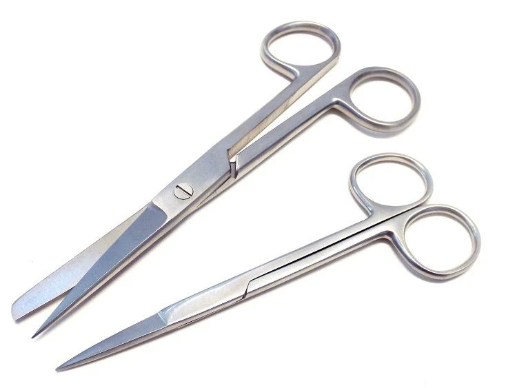 9 Pcs Stainless Steel Biology Lab Anatomy Student Dissection Kit Case Includes Knife Retractor Needle Holder Surgical Scissors