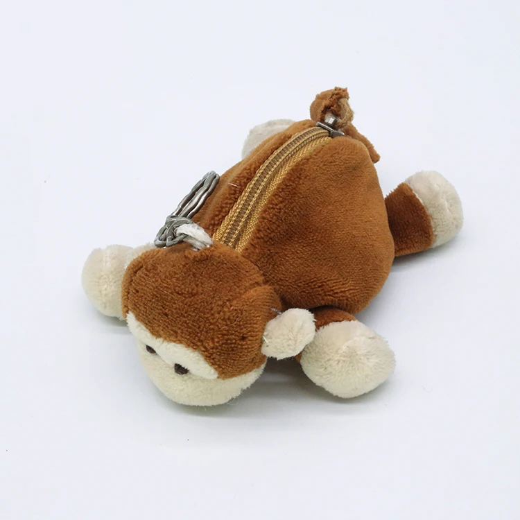 
Cheap mini wallet soft plush pig animal coin purse 
