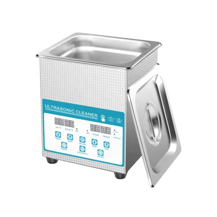 CR-010S 2L 60W Semiwave Degas Ultrasonic Cleaner For Dental Lab