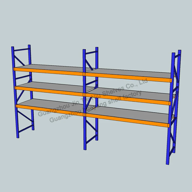 Cheap Stacked Steel Wheel 5 Tier Storage Guangzhou Shelf Rack Industrial For Shelves Factory Price