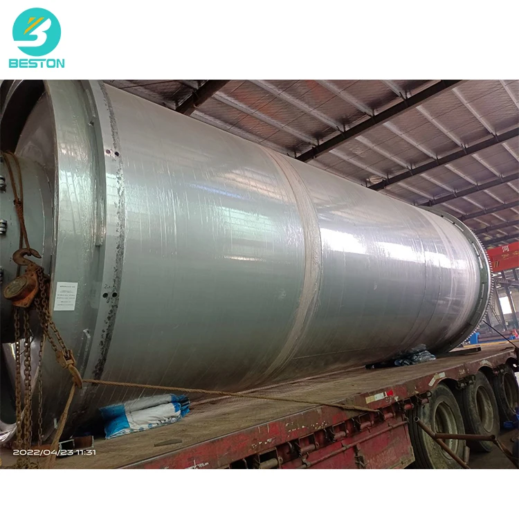 Beston Group semi-continuous waste tyre pyrolysis to fuel oil and steel plant tyre pyrolysis machine