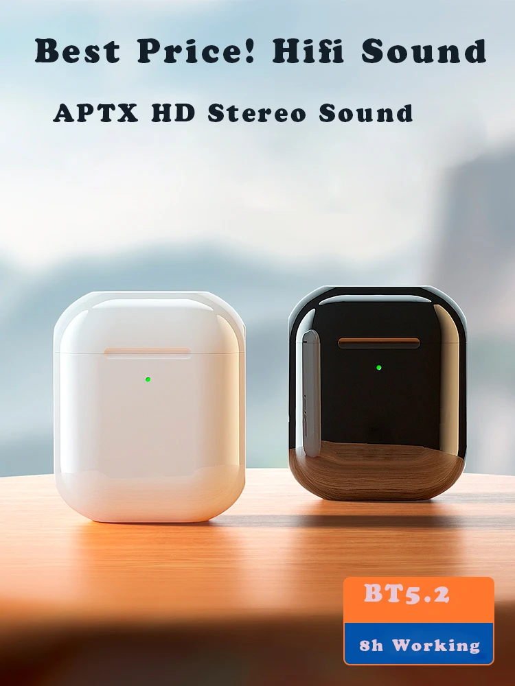 2021 Gen2 New Technology Aptagro Airport BT 5.2 True Wireless Bluetooth Headset Beats Hifi Earbud Sibufast Headphone For iPhone