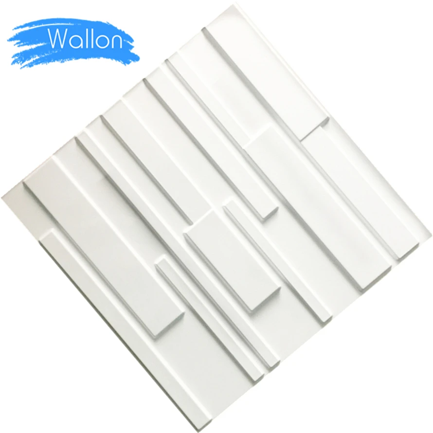 Transparent Mirror Silver Light Through 3D Cover Customized Pared 3D Wall Panel