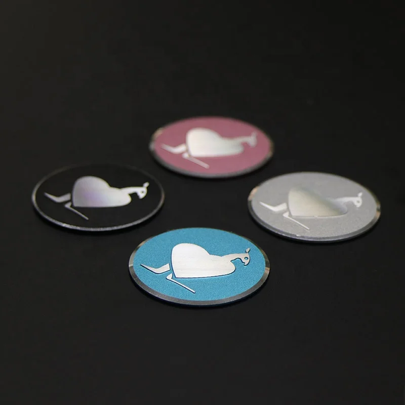 Customized 3D Branding Gold Logo Aluminum Label Tag Anodized Brass Metal Name Plate for Audio Speaker