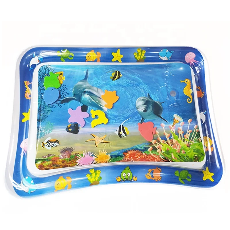 Baby Water Mat Inflatable Cushion Infant Toddler Water Play Mat for Children Early Education Developing Baby Toy Summer Toys