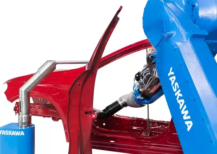 Промышленный робот-манипулятор YASKAWA MPX3500 для покраски автомобиля 15 кг полезная нагрузка 2700 мм рука с роботом куртка