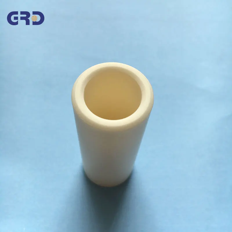 Polished high purity 99% alumina textile tube ceramic bush for winding machine