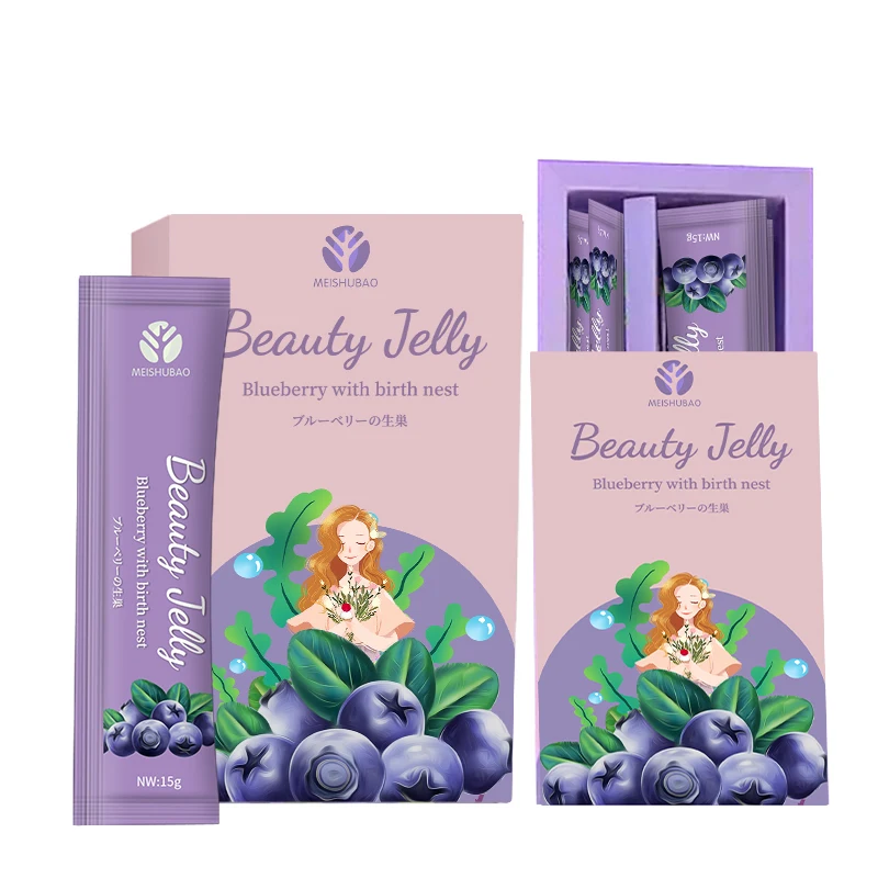 Private Label Slimming Jelly supplement Enzyme Weight Loss Slimming Natrual Prebiotic Jelly and Detox Jelly