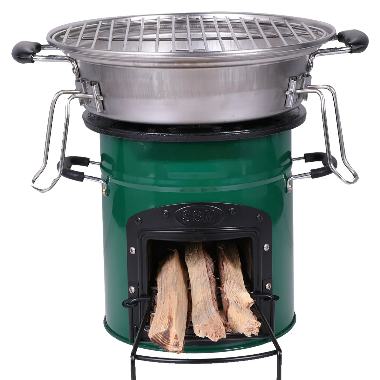 Bestsellers Outdoor Stoves Cast Iron Firewood Stove BBQ Camping Wood Burning Stoves for Sale