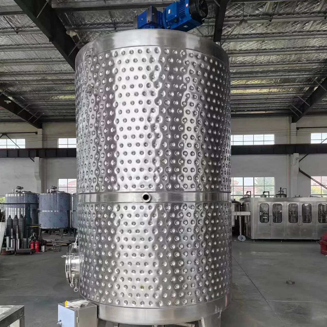Stainless Steel 304 Cooling Mixing Tank