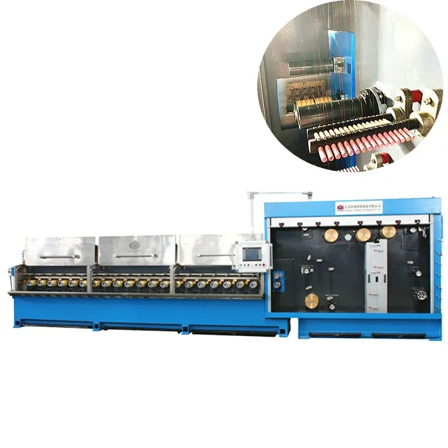JIACHENG Multi-wire Drawing Machine with Annealer, Multi Copper Wire( 8 Wires) Drawing Machine Manufacturer