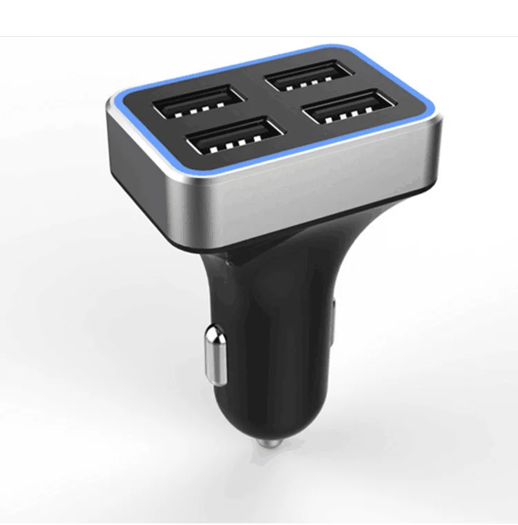 
Cell phone charger smart for 4 ports usb car holder usb charger i phone 7 