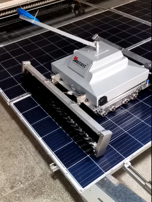 2024 The Latest Full-automatic T1 Solar Panel Cleaning with Robot Remote Control Solar Cleaning Equipment Solar Cleaning Robots