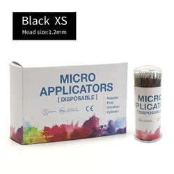 Consumables Micro Applicator Supplies Microbrush Dental Microfiber Wands Pale Mascara Cleaning Brushes