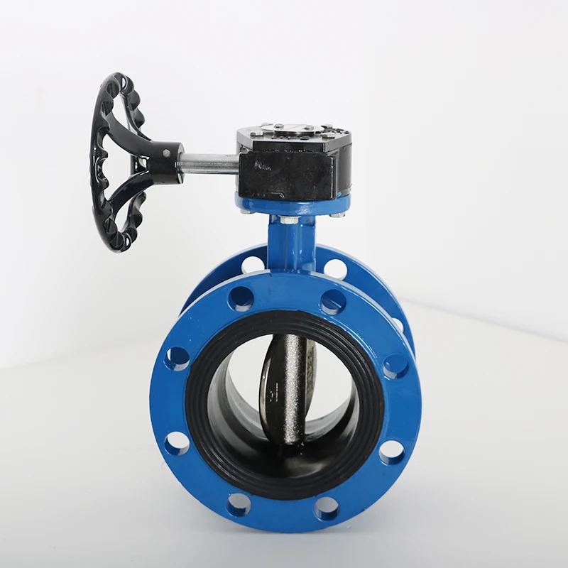 Factory High Performance Handwheel flange butterfly valve with Handle Lever Operator