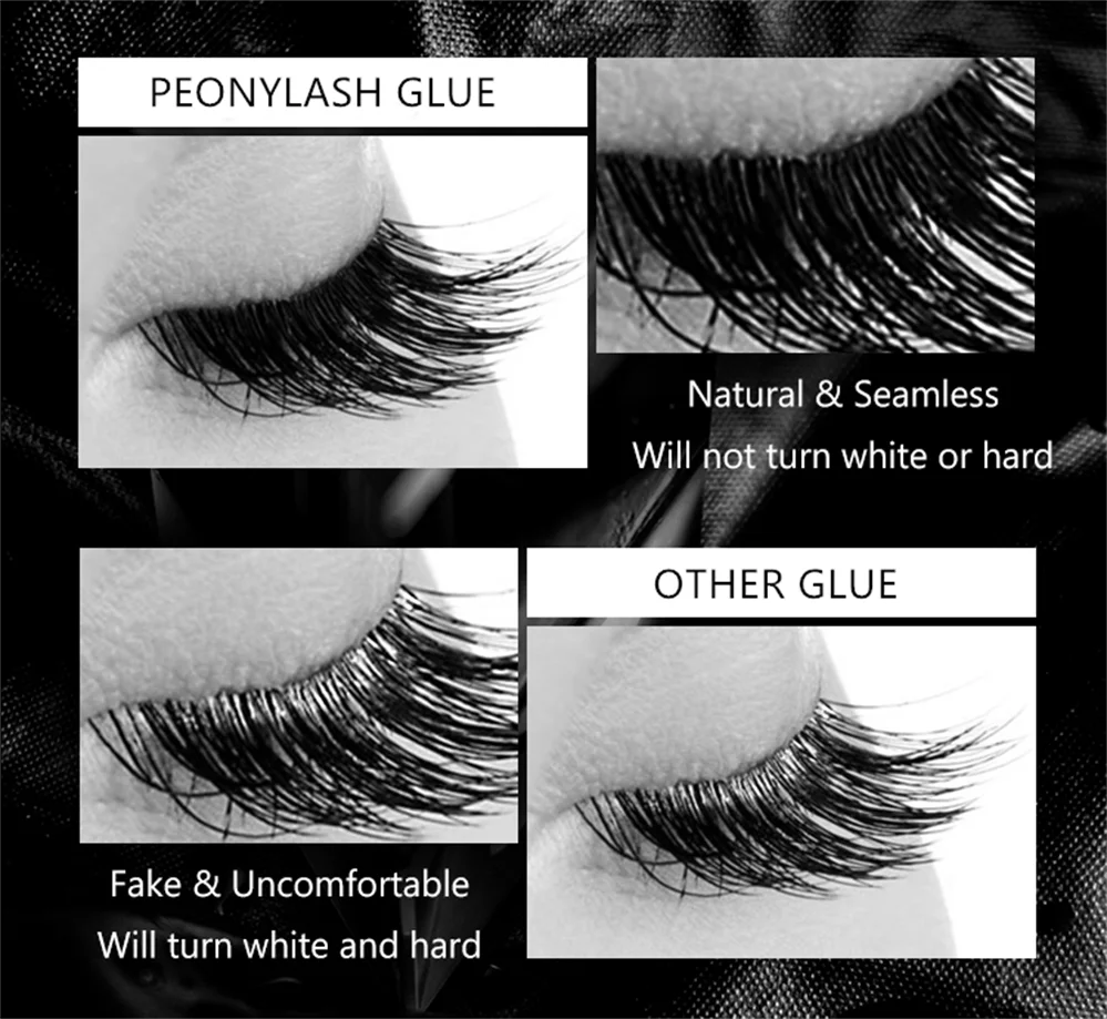 Custom Logo Wholesale Lash Extension Adhesive Eyelash Glue Strong Hold Waterproof Cluster Lash Glue