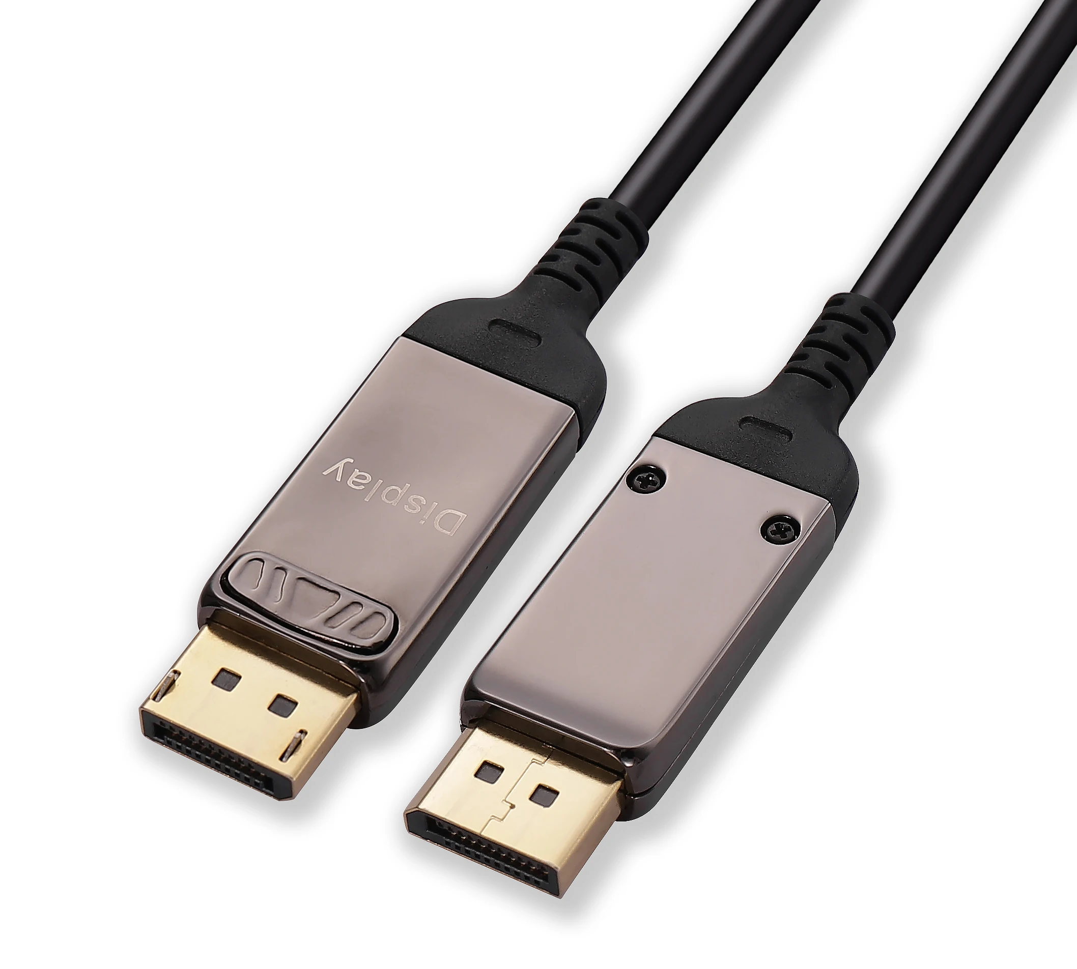  Новейший дизайн активный оптоволоконный кабель DP в HDMI 20 м поддержка 4K @ 60Hz AUX/HPD/HDCP2.1 скорость передачи 21 6