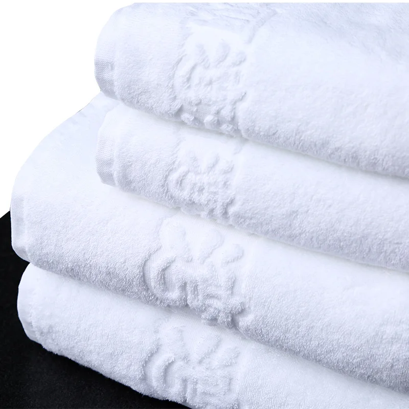 5 star luxury hotel hand towel set 100% cotton 16S 40*80 bath towel