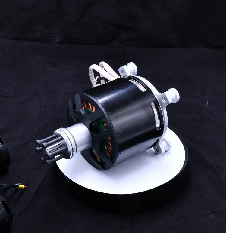 MP120100 80KV Watercooling & Sensored Brushless Motor with 60kg Thrust for Electric Car