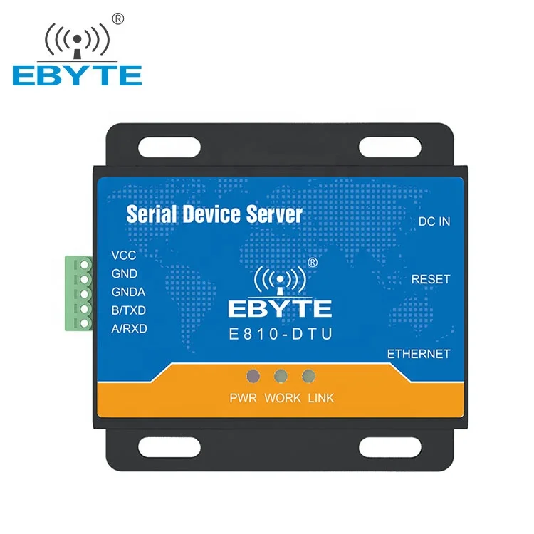 E810-DTU(RS232)-V2.0 Industrial Serial Server RS232 to Ethernet Converter Ebyte rs232 long range transceiver other communication