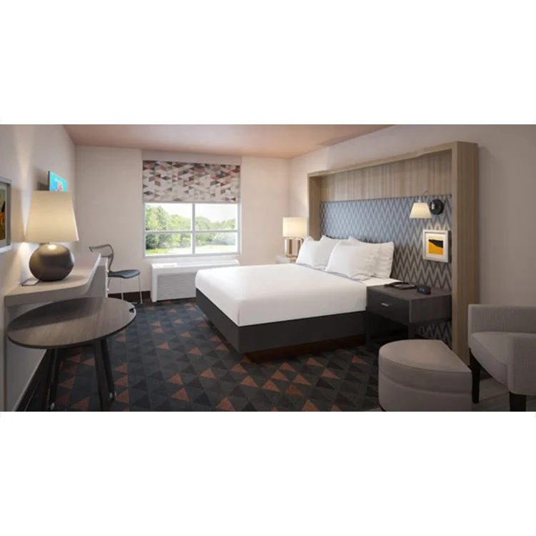 Factory Direct Custom Modern Design 5 Star Hotel Bedroom Furniture Sets 3D Design Made of Wood