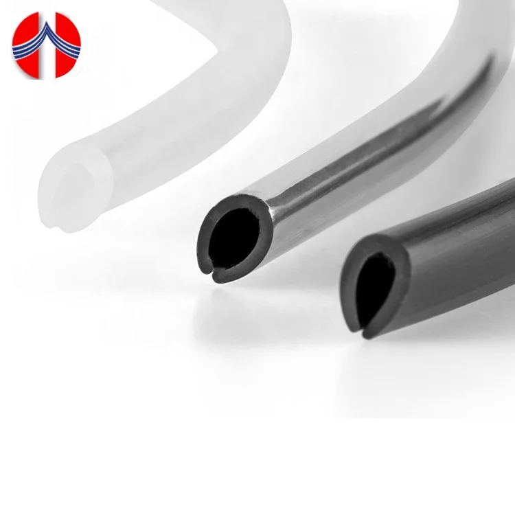 Hot sale U type car door chrome edge guard Flexible edge guard