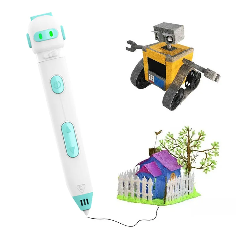 Сделайте свою собственную миниатюрную 3d портативную ручку для игрушек, обучения детей, 3d-ручка для рисования