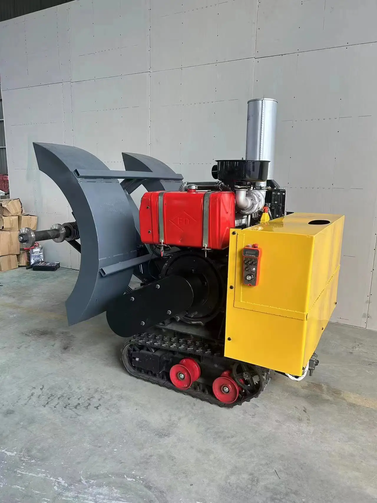 1200mm Diesel Diamond Wire Saw With Blade Asphalt Cutter Concrete Remote Control Road Cutter