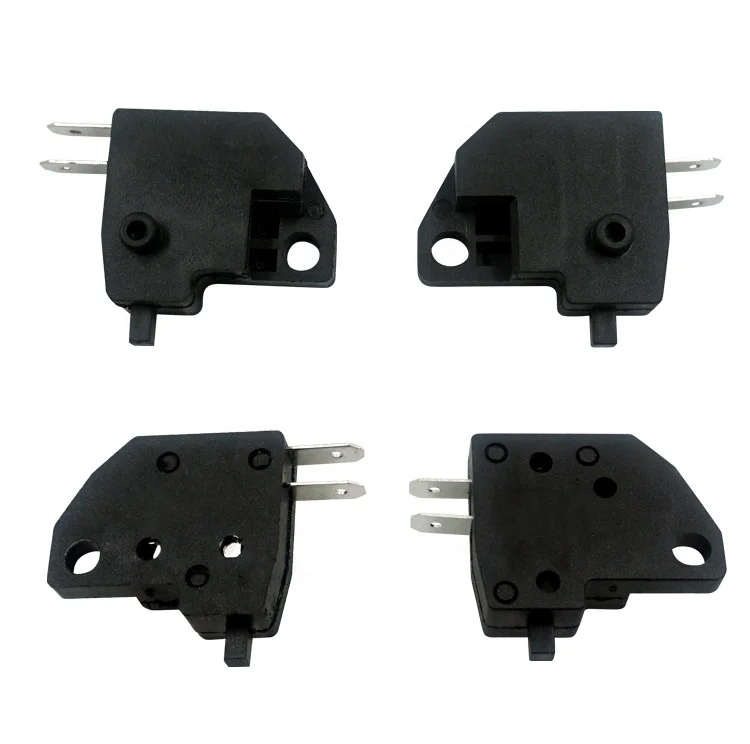 Universal Motorcycle Right/Left Front Brake Stop Light Switch Press Button Brake Switch Motorcycle